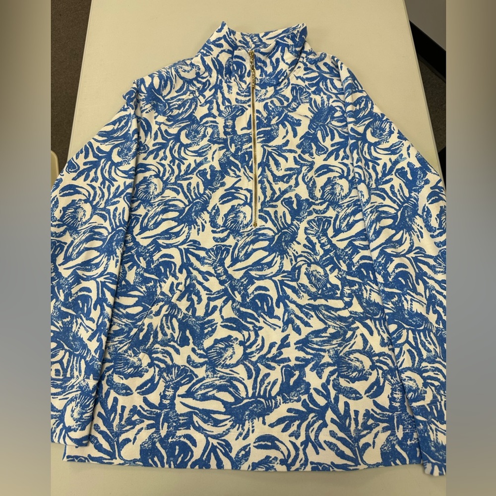 Lilly Pulitzer Skipper Tunic Blue Small